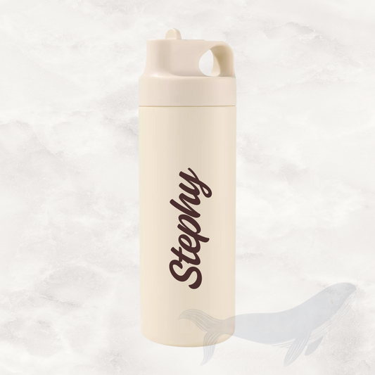 Sports Bottle - Cream