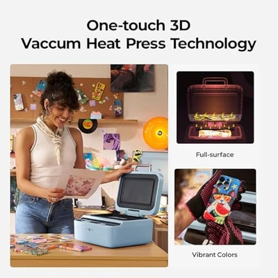 Phone Case Heat Press Machine Compatible with iPhone & Android - Vacuum Heat Press