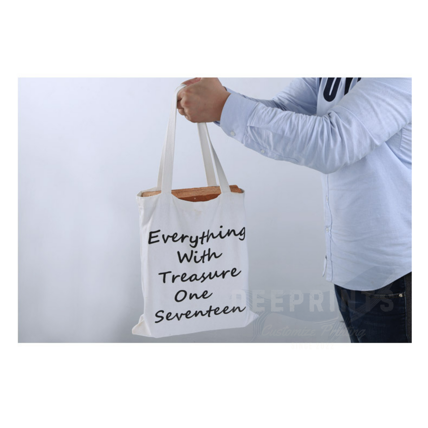 Tote Bag 40x35cm - 12oz Plain Natural Color